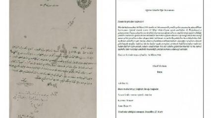 Osmanlı arşivinden çıkan, 106 yıllık duygulandıran belge