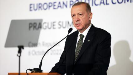 Prag'da tarihi zirve! Başkan Erdoğan'dan Ermenistan mesajı