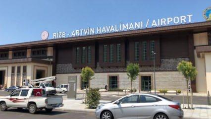 Rize-Artvin Havalimanı'nı 4,5 ayda 347 bin 834 yolcu kullandı