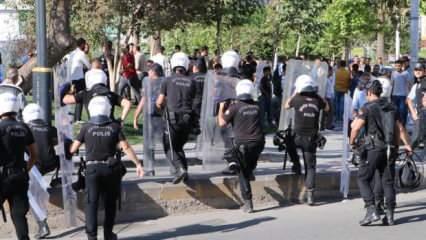 Şanlıurfa’da, Öcalan lehine slogan atan 5 kişiye gözaltı