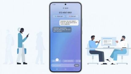 Samsung'dan telefon görüşmesi sırasında metni seslendiren yeni özellik