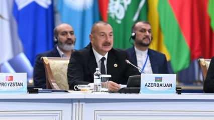 Aliyev: "Mayınları temizlemek için yaklaşık 30 yıl ve 25 milyar dolar gerekiyor"