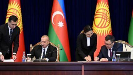 Aliyev'den Kırgızistan'a ilk resmi ziyaret