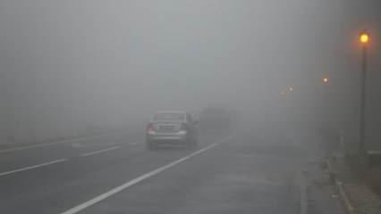 Bolu Dağı’nda yoğun sis: Görüş mesafesi 10 metreye düştü