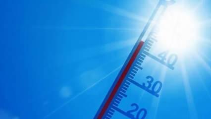 Eylülde sıcaklık en yüksek Cizre'de en düşük Erzurum'da kaydedildi