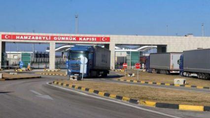 Hamzabeyli'den rekor tır &ccedil;ıkışı