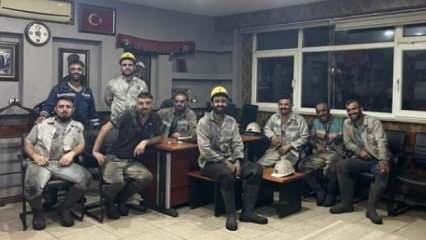 Madencilerin son fotoğrafları! Yürekleri sızlattı