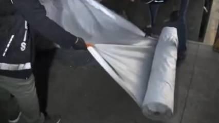 Meksika'dan gelen gemide 1 buçuk ton uyuşturucu ele geçirildi