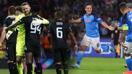 Napoli ve Club Brugge son 16 turunu garantiledi!