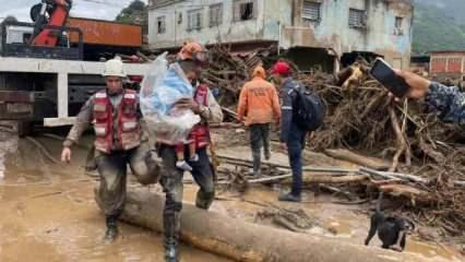 Venezuela'da sel felaketi: Ölü sayısı 100'ü bulabilir