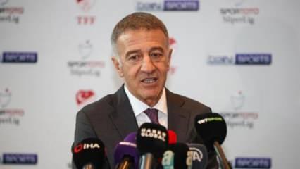Ahmet Ağaoğlu maç sonu korkuttu