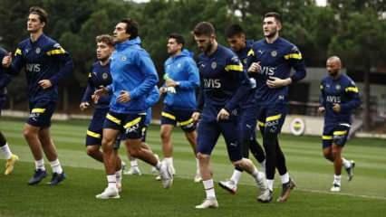 Fenerbah&ccedil;e'den 5 isimden yoksun &ccedil;alıştı