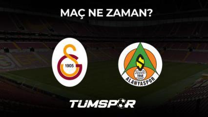Galatasaray Alanyaspor maçı ne zaman, saat kaçta ve hangi kanalda?