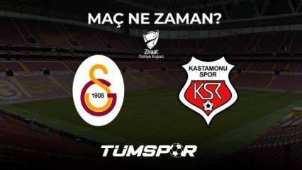 Galatasaray Kastamonuspor maçı ne zaman, saat kaçta ve hangi kanalda? Ziraat Türkiye Kupası!