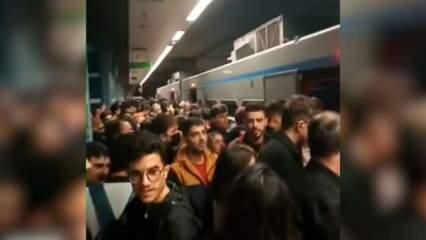 Metro hatlarındaki arızalar vatandaşları çileden çıkardı!