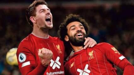 Salah, Liverpool tarihine geçmeye çok yaklaştı
