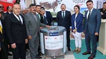 Yozgat'ta 116 süt soğutma ve depolama tankı dağıtıldı