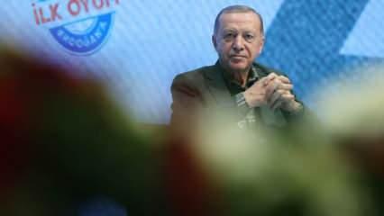 Başkan Erdoğan'a soruldu! İlk oyunuzu kime verdiniz? Alkış tufanı koptu!