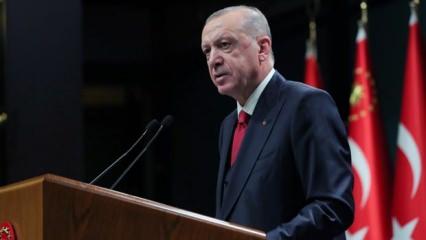 Cumhurbaşkanı Erdoğan "Türkiye Yüzyılı" mesajıyla paylaştı