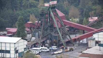 Maden ocağında yangının devam etmesi nedeniyle üçüncü baraj yapılıyor