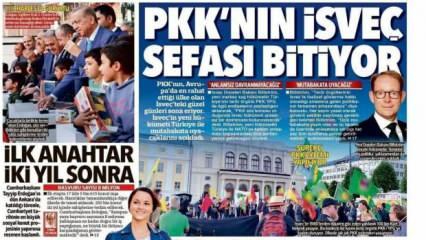 PKK'nın İsveç sefası bitiyor - 26 Ekim Gazete manşetleri