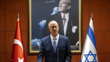 İsrail Savunma Bakanı Gantz'dan Türkiye açıklaması: Ekibime talimat verdim