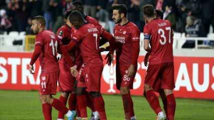 Sivasspor, Cluj karşısında şov yaptı! Gruptan çıkmayı garantiledi!