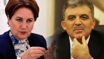 Abdullah Gül'ü harekete geçiren gelişme! Akşener'e mesaj: Tek yol var...