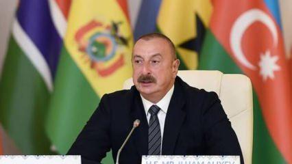 Aliyev'den Arap Birliği Zirvesi'nde Fransa çıkışı!