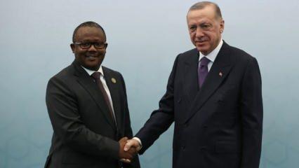 Cumhurbaşkanı Erdoğan, Gine Bissau Cumhurbaşkanı Embalo ile telefonda görüştü
