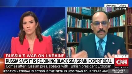 Cumhurbaşkanlığı Sözcüsü Kalın, CNN'e konuştu! "Putin kriz sonrası istediğini aldı"