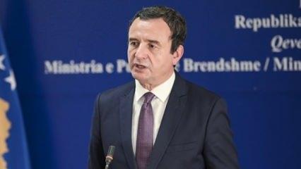 Kosova Başbakanı, ülkedeki Sırpları sükunete davet etti