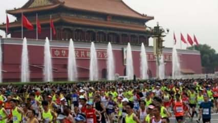 Pekin Maratonu'nu Uygur atlet kazandı