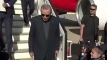 Başkan Erdoğan'dan gülümseten anlar: Minik kondüktörlerle böyle sohbet etti