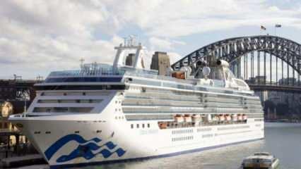 "Koranavirüs gemisi" karaya demirledi... 800 yolcunun testi pozitif çıktı