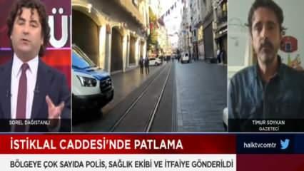 İstiklal'deki patlama sonrası Halk TV'de skandal sözler