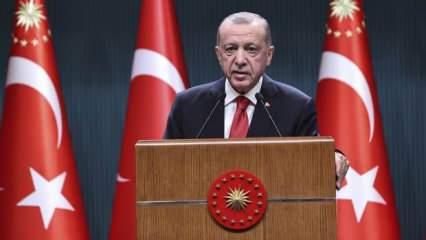 Kabine sonrası Erdoğan duyurdu: Yarın bütün hesaplara yatırılacak