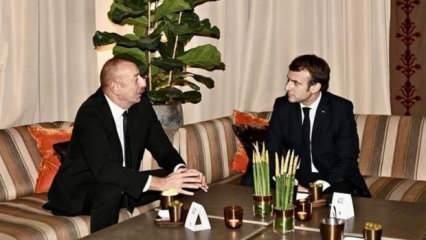Macron ve Aliyev telefonda görüştü