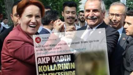 Akşener'e yakın gazeteden büyük çirkinlik! AK Parti'den 'erkek dansöz' iftirasına dava