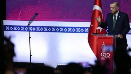 Başkan Erdoğan'dan G20 paylaşımı: Liderlik vurgusu!