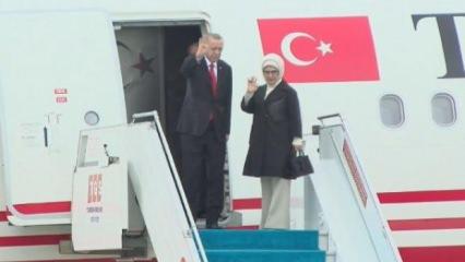 Cumhurbaşkanı Erdoğan Katar'a gitti