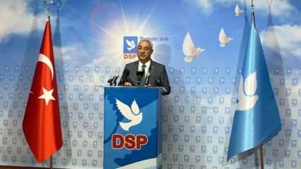 DSP Genel Başkanı Aksakal: Bu terör örgütünün adı PKK, soyadı ABD'dir!