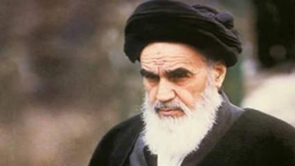 İran devriminin lideri Humeyni'nin baba evinin ateşe verildiği iddia edildi .