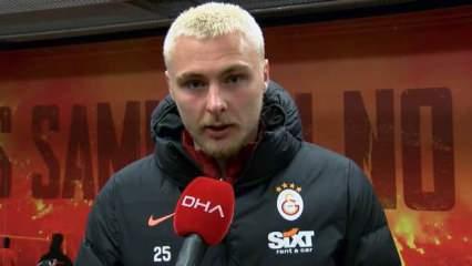Nelsson: "Umarım Galatasaray'ı ve taraftarlarımızı mutlu edebilirim"