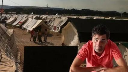 Yunanistan'daki mülteci kampını gezdi, isyan etti: Avrupalı olmaktan utanıyorum