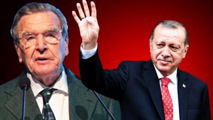 Schröder: Erdoğan bu hamlesiyle büyük takdir topladı
