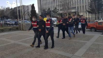 Erzurum'da PKK propagandası yapan 15 kişi gözaltına alındı