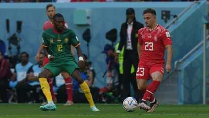 İsviçre, Kamerun'u Embolo ile geçti