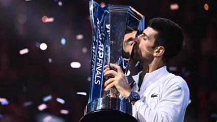 Novak Djokovic, 6. ATP Finalleri şampiyonluğunu yaşadı