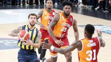 Pota derbisinde Fenerbahçe Beko, Galatasaray Nef'i devirdi